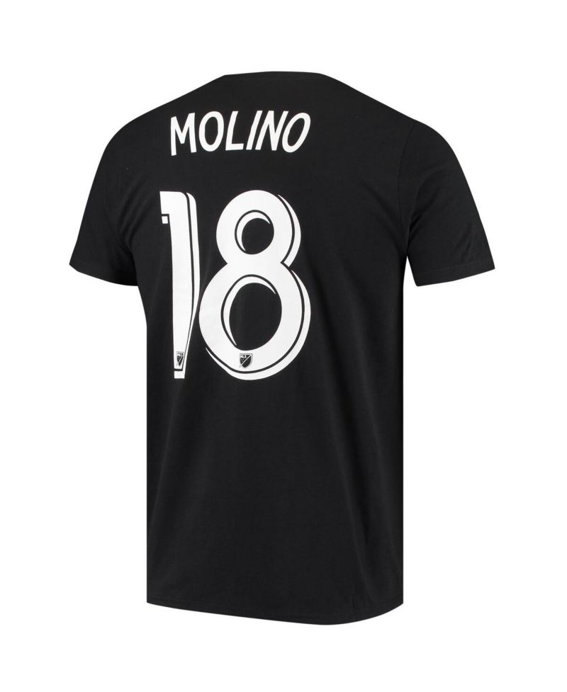 Men's Kevin Molino Black Minnesota United FC Go To Name and Number T-shirt