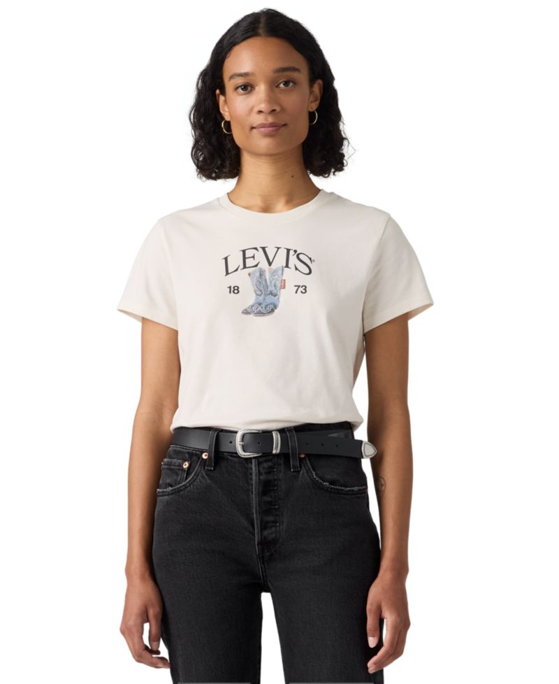 Levis Деним Boots Egret