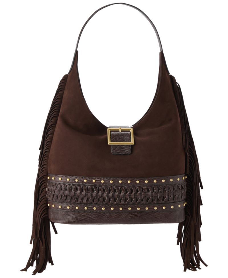 Gwynne Bohemian Large Leather Shoulder Bag