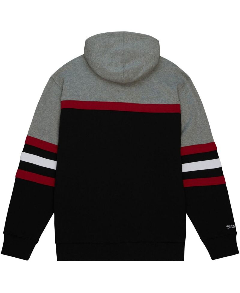 Men's Black, Gray Chicago Blackhawks Head Coach Pullover Hoodie
