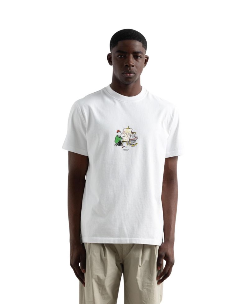 Men's Avant Garde Graphic Print Relaxed-Fit T-Shirt