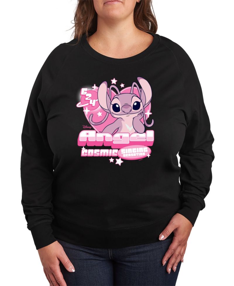 Plus Size Lilo and Stitch Angel 624 Pullover T-Shirts