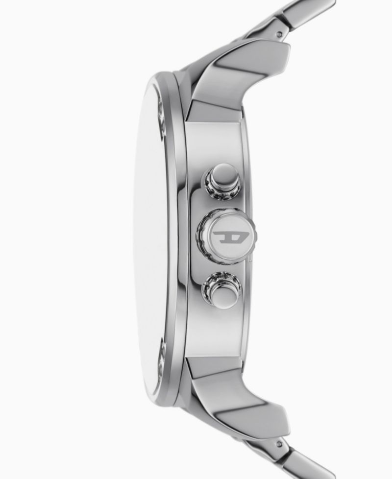 Men's Mr. Daddy 2.0 Chronograph Silver-Tone Stainless Steel Watch 57mm