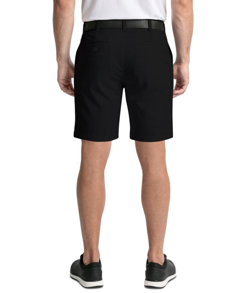 Men's Herringbone Moisture-Wicking Shorts, 8" Inseam