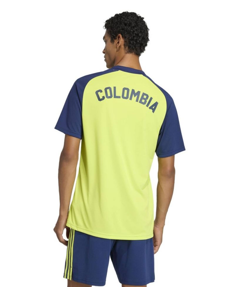 Men's Yellow Colombia National Team 2026 Pre-Match Jersey