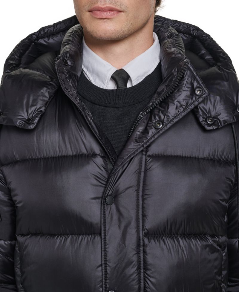 Men's Down Hooded Puffer