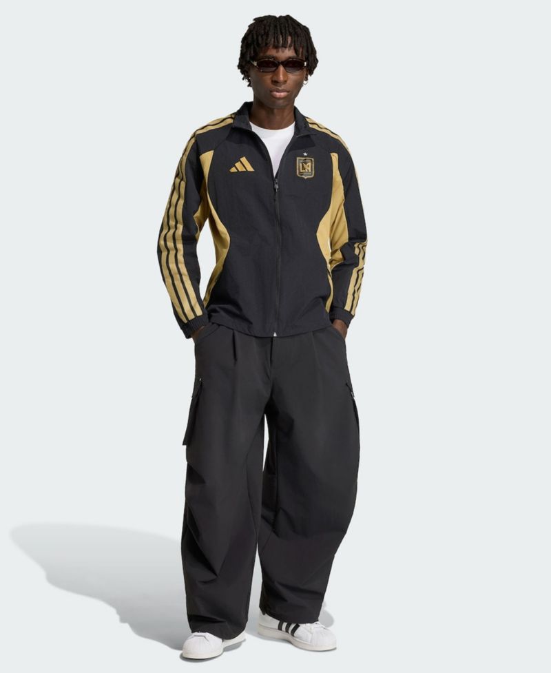 Men's Black LAFC 2026 Anthem Raglan Full-Zip Jacket