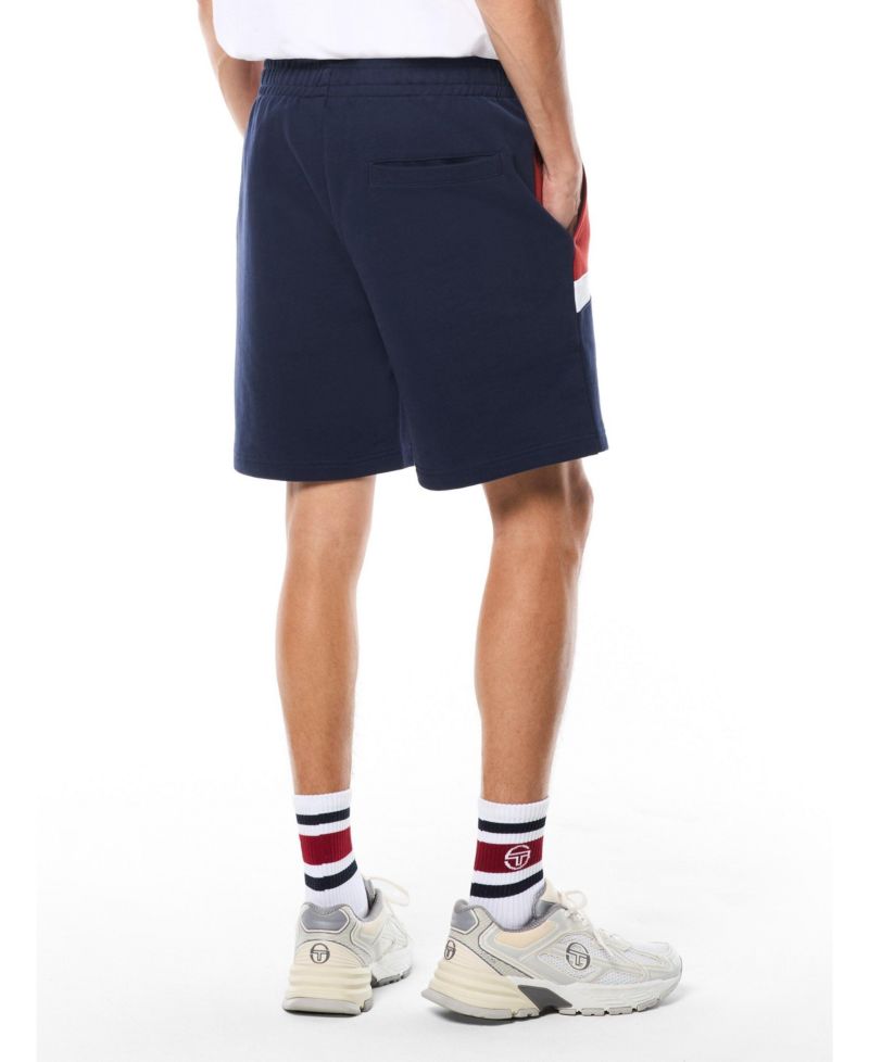 Men's Affilato French-Terry Color-Block Shorts, 6" Inseam