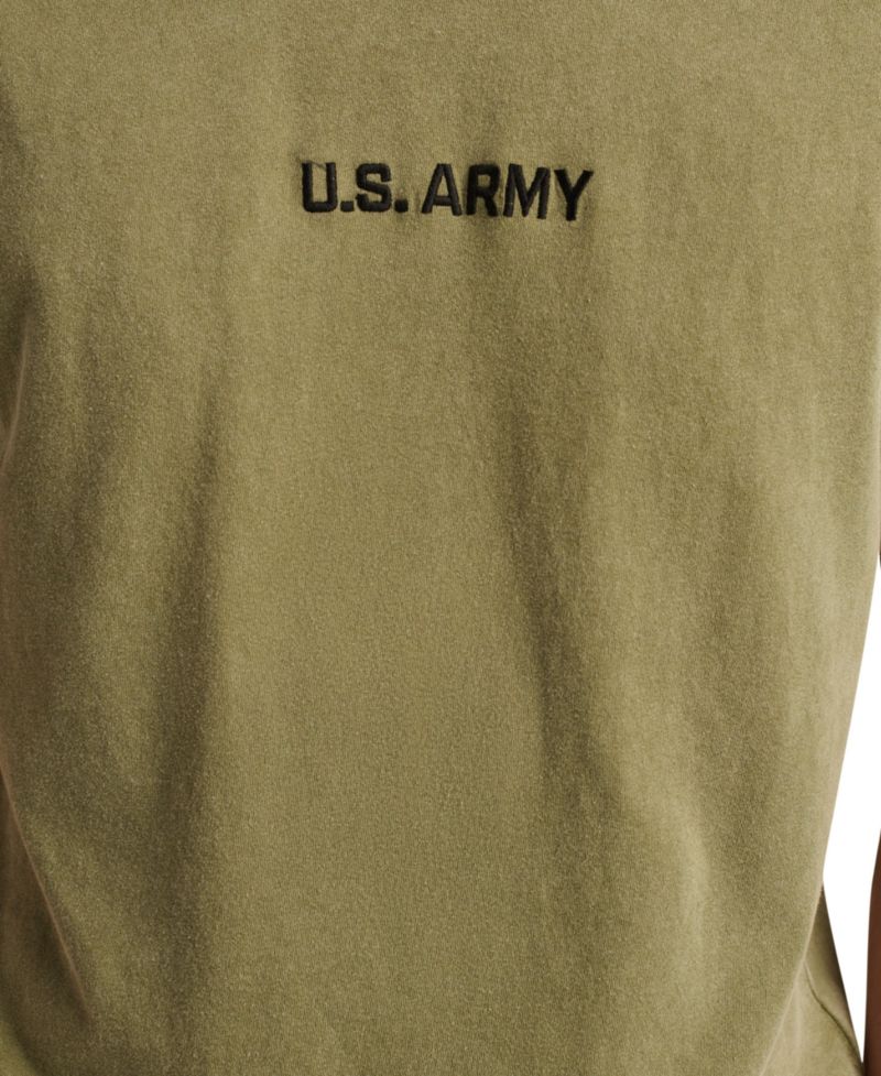 Men's Small Army Logo with Small Back Hit T-Shirt