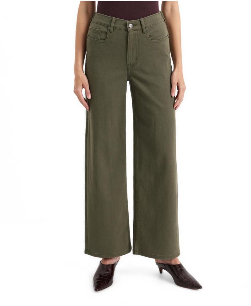 Women's All-Day Twill Wide-Leg Pants