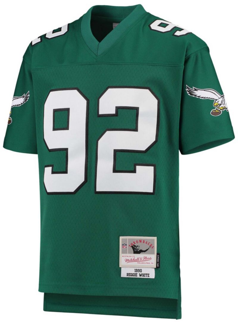 Big Boys and Girls Reggie White Green Philadelphia Eagles 1990 Legacy Retired Player Jersey