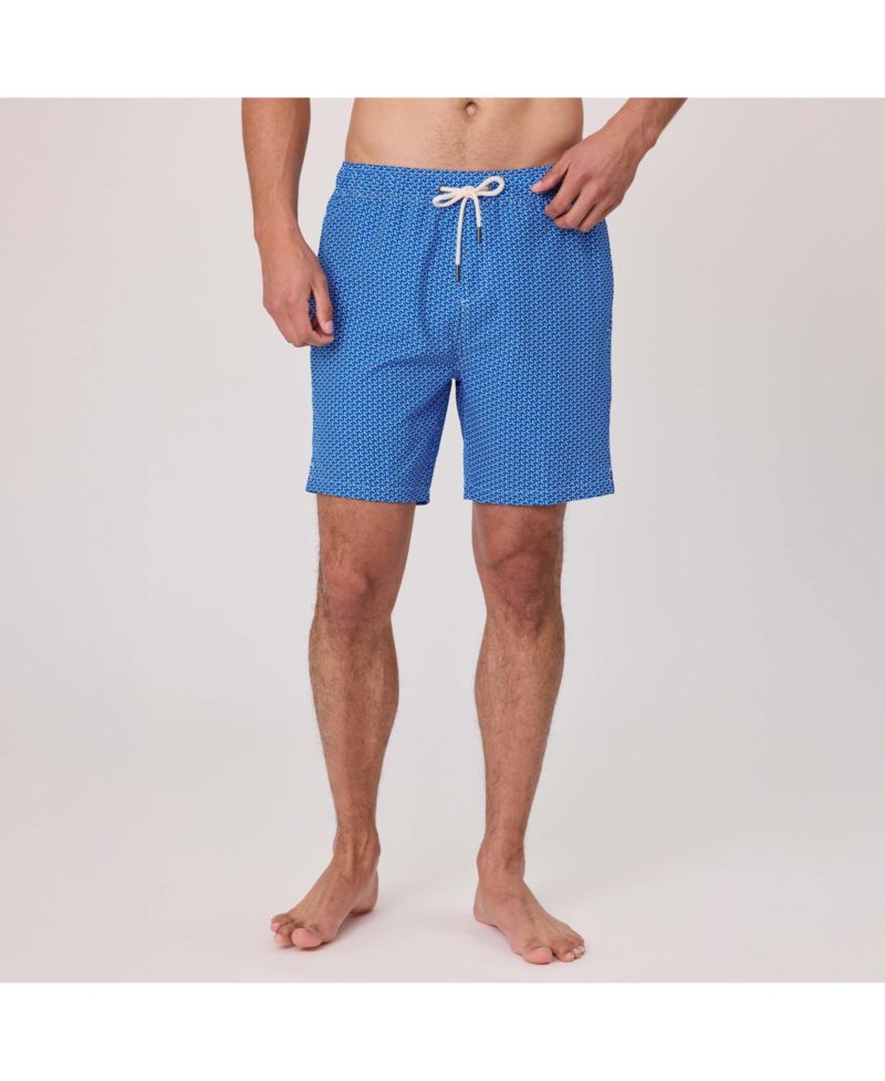 Men's Geo Grid Swim Short