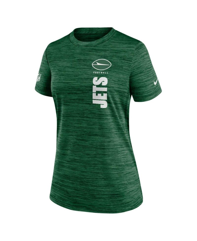 Women's Green New York Jets Velocity Performance T-Shirt