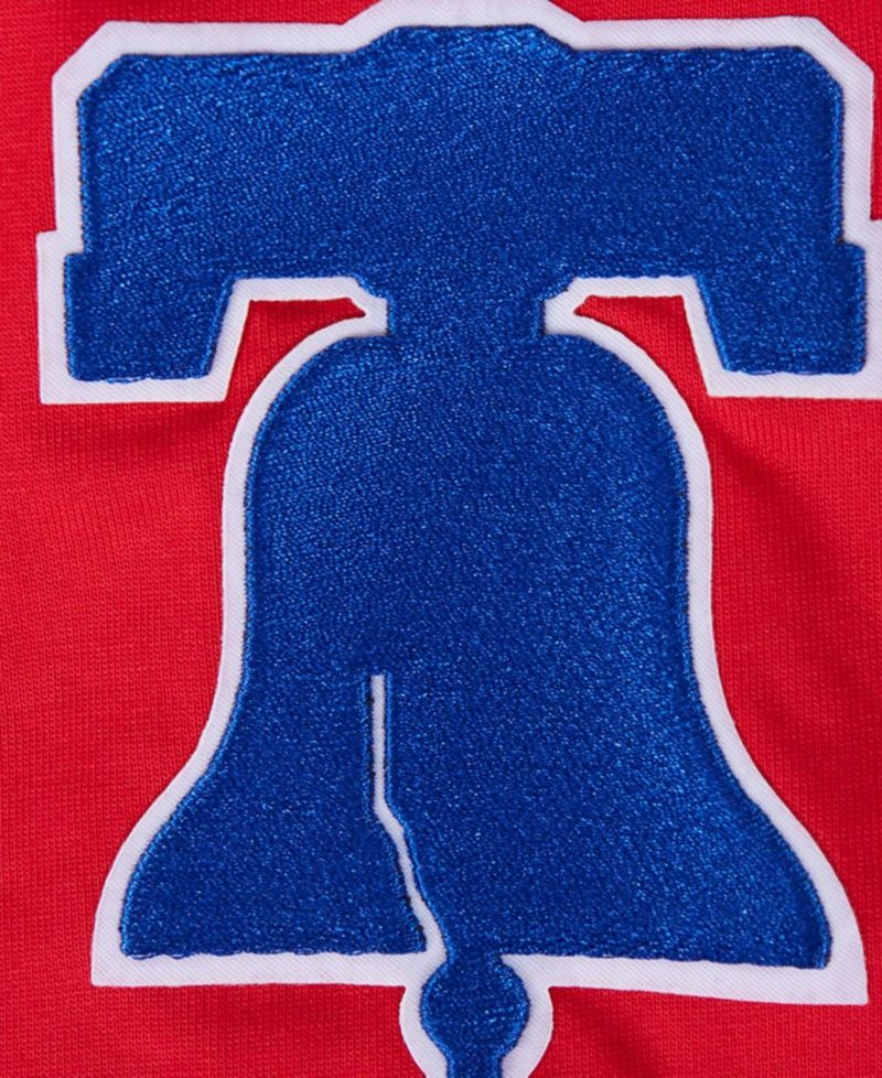 Men's Red Philadelphia Phillies Turn It Up Dropped Shoulder T-Shirt