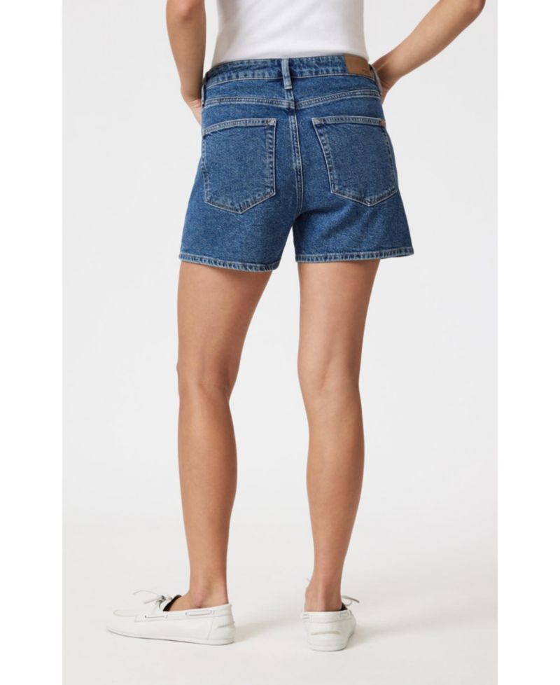 Women's Mavi's Heidi High Rise Relaxed Short In Dark Shaded 90'S