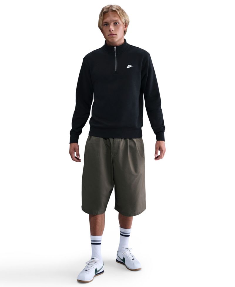 Мужская флисовая толстовка Club Sportswear на молнии