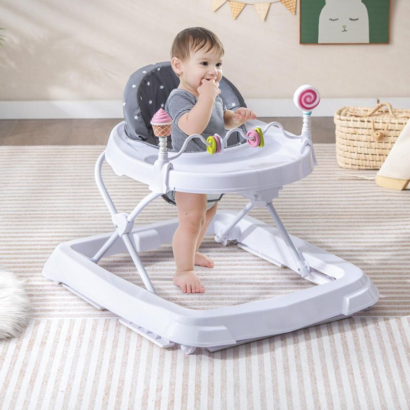 Baby Adjustable-Height Foldable Walker