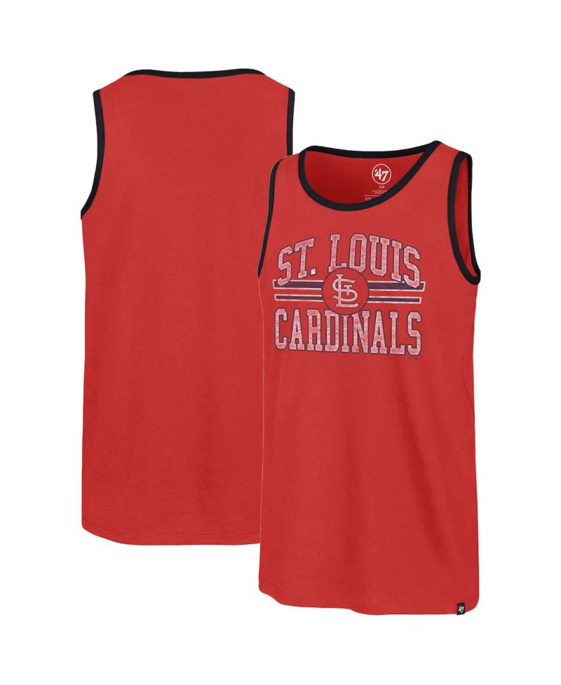 Men's Red St. Louis Cardinals Winger Franklin Tank Top