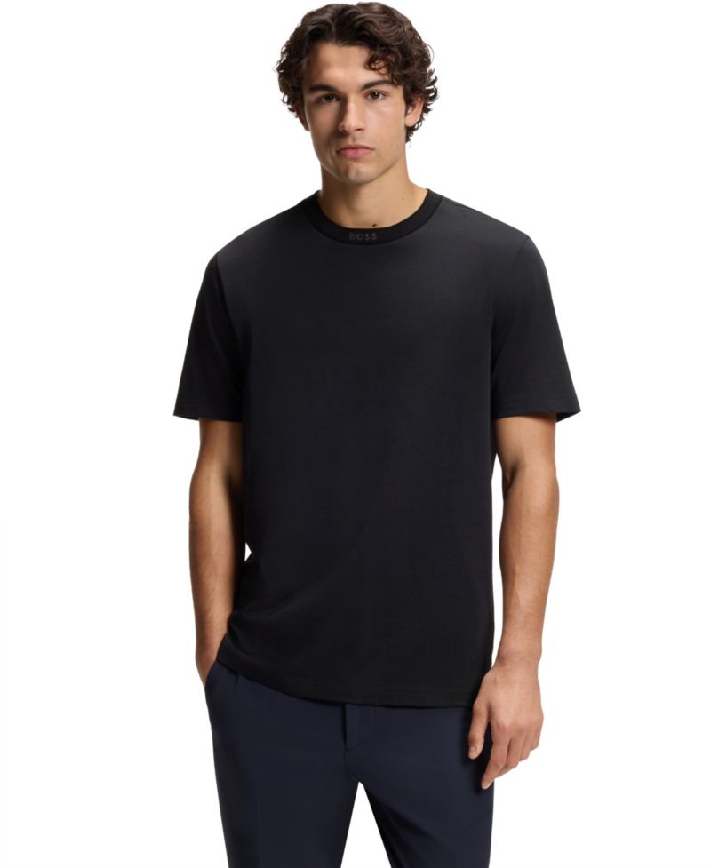 Men's Cotton Regular-Fit Crew-Neck T-Shirt