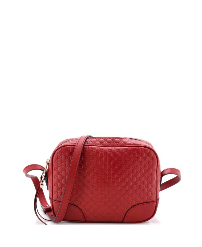 Mini Bree Disco Crossbody Bag Microguccissima Leather