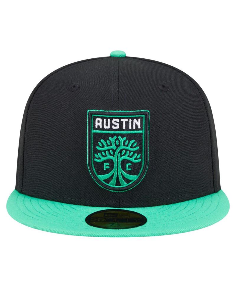 Men's Black Austin FC 2025 Kickoff 59FIFTY Fitted Hat