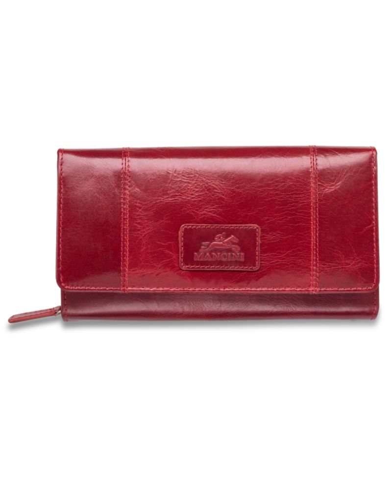 Casablanca Collection RFID Secure Ladies Clutch Wallet