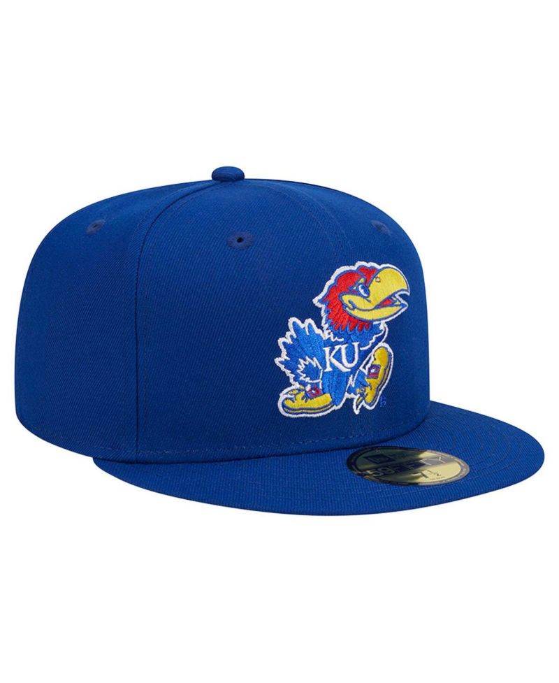Men's Royal Kansas Jayhawks Evergreen 59FIFTY Fitted Hat