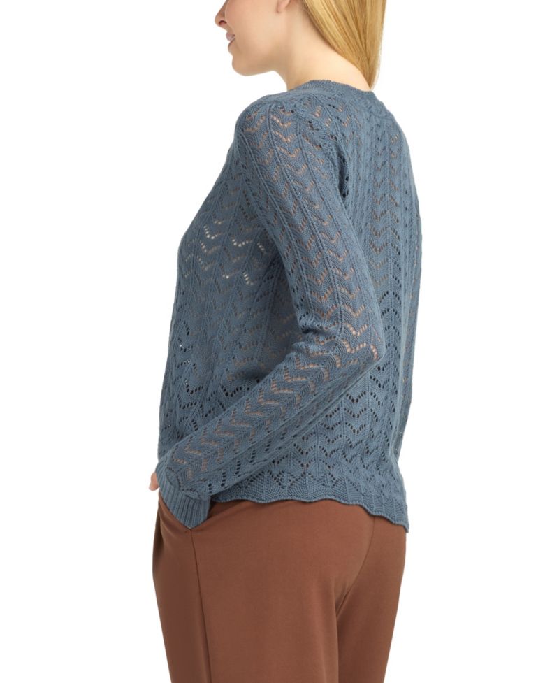 Juniors' Tie-Front Bolero Sweater