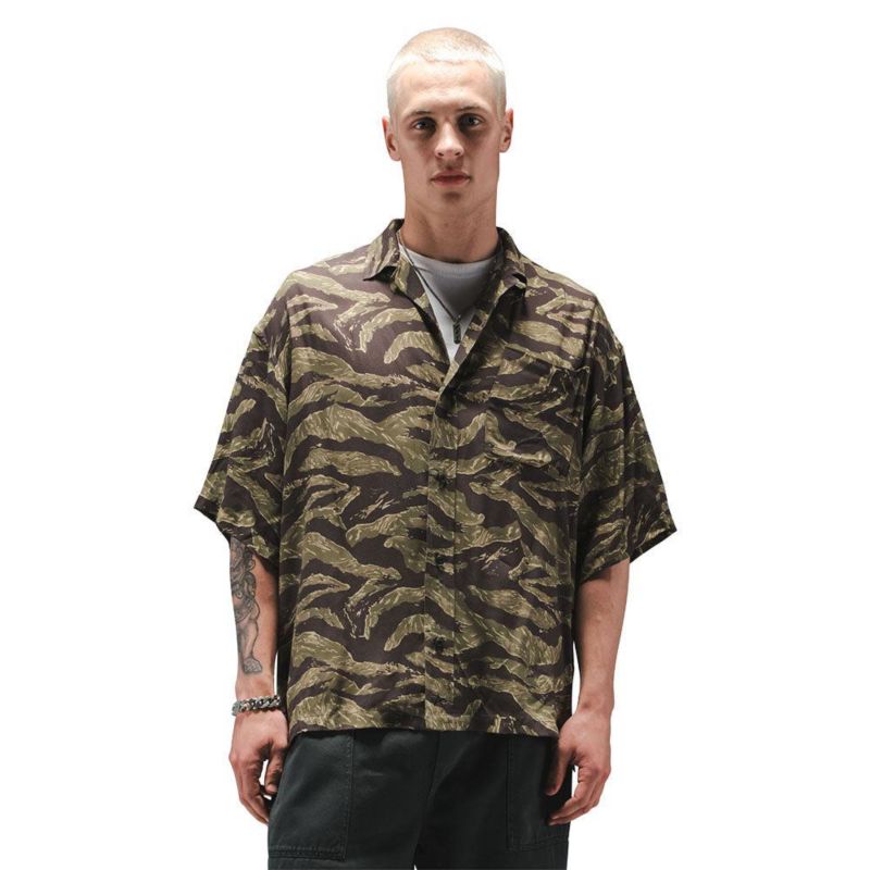 Men's Camo Relaxed Camp Shirt
