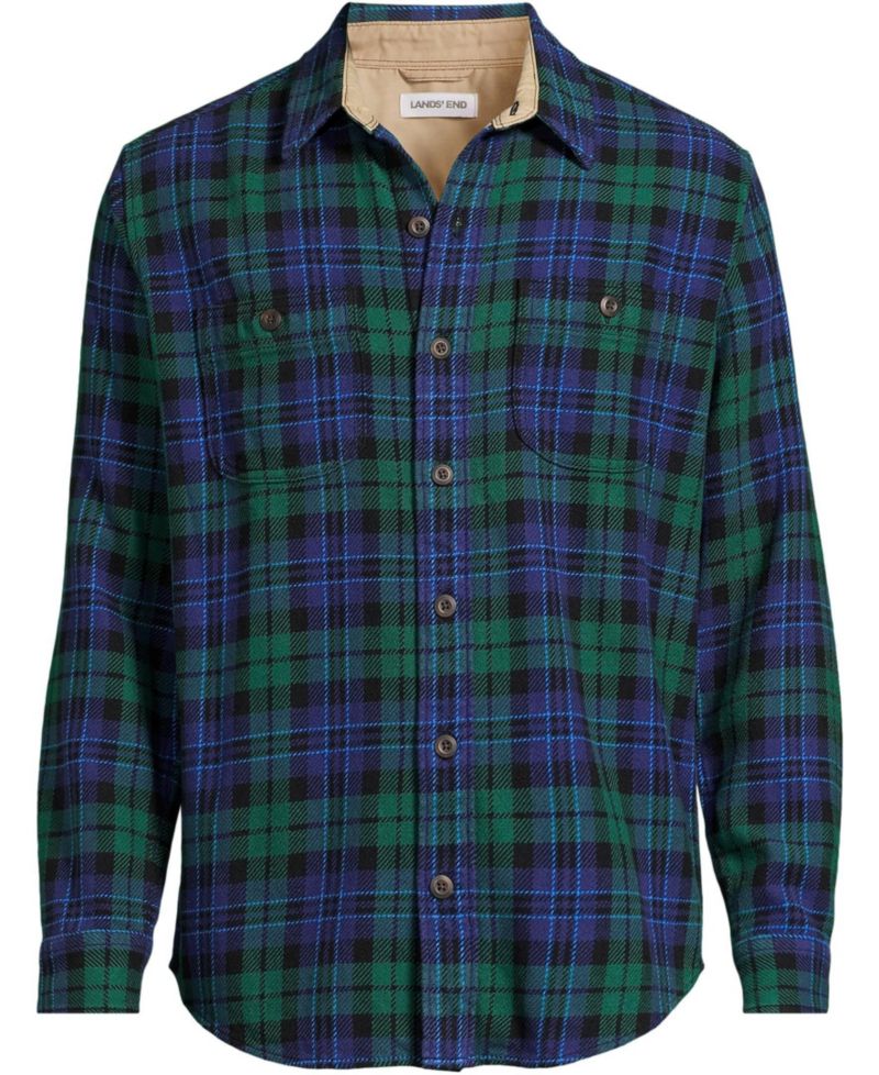 Men's Long Sleeve Authentic Flannel Shirt