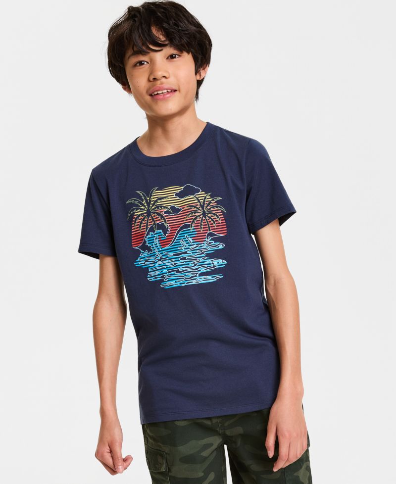 KID BOY XS-XL BEACH TEE