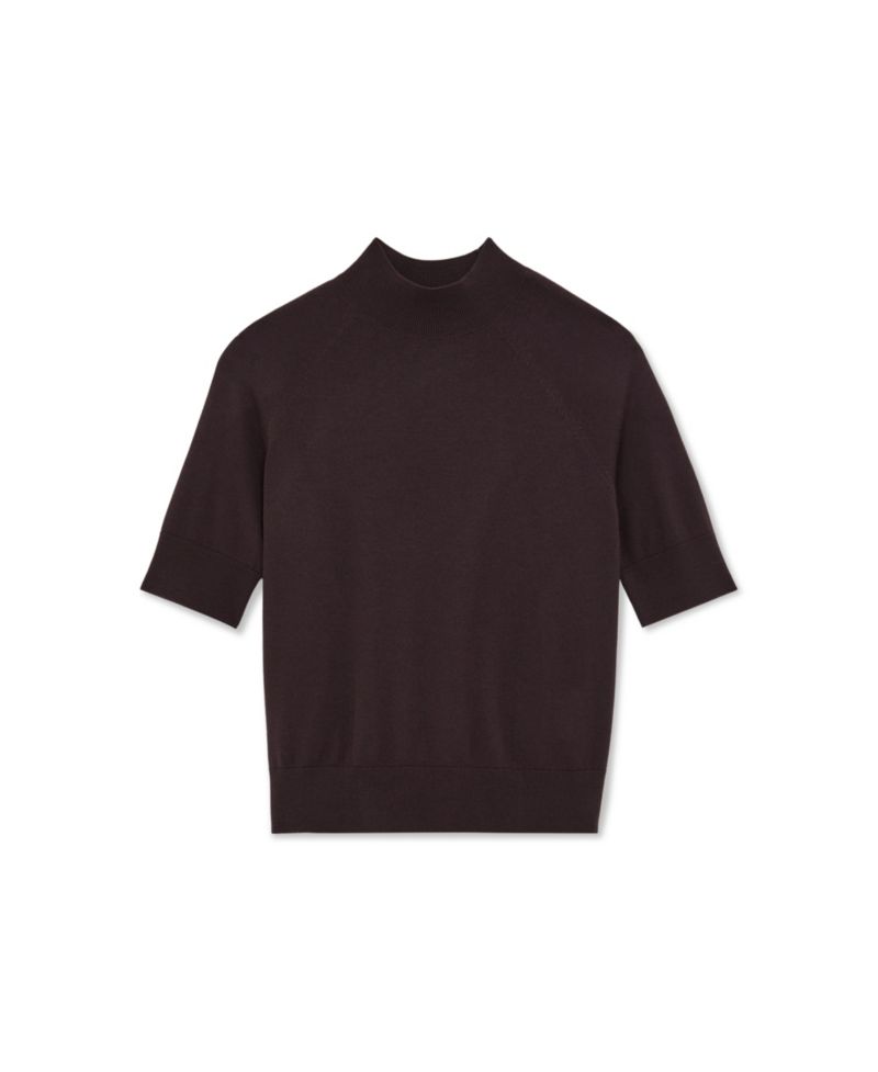 Women's Sienna Merino Wool Funnel-Neck Top