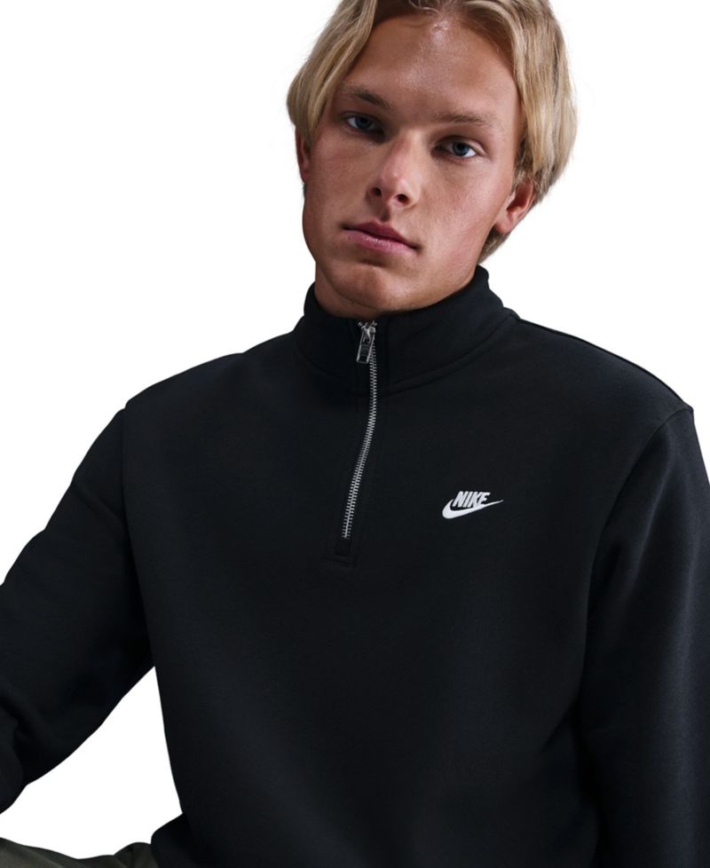 Мужская флисовая толстовка Club Sportswear на молнии