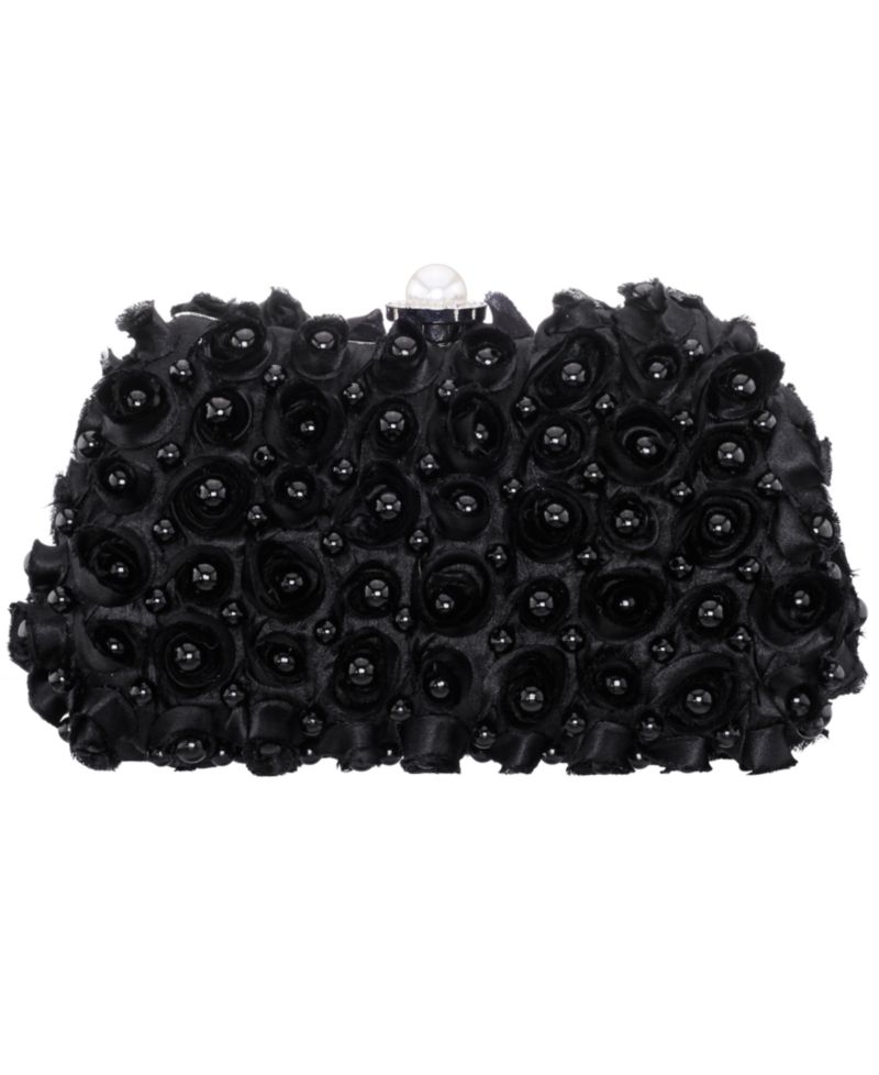Paloma All Over Imitation Pearl Small Clutch Handbag