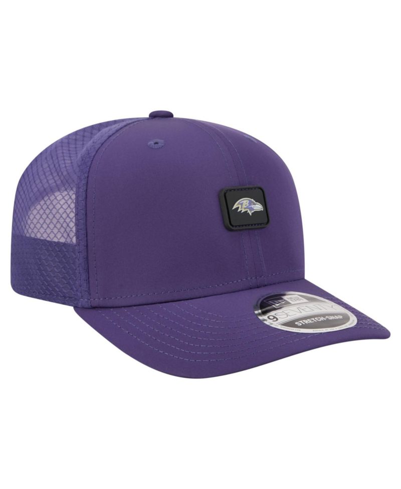 Men's Purple Baltimore Ravens Micro Badge 9SEVENTY Adjustable Hat
