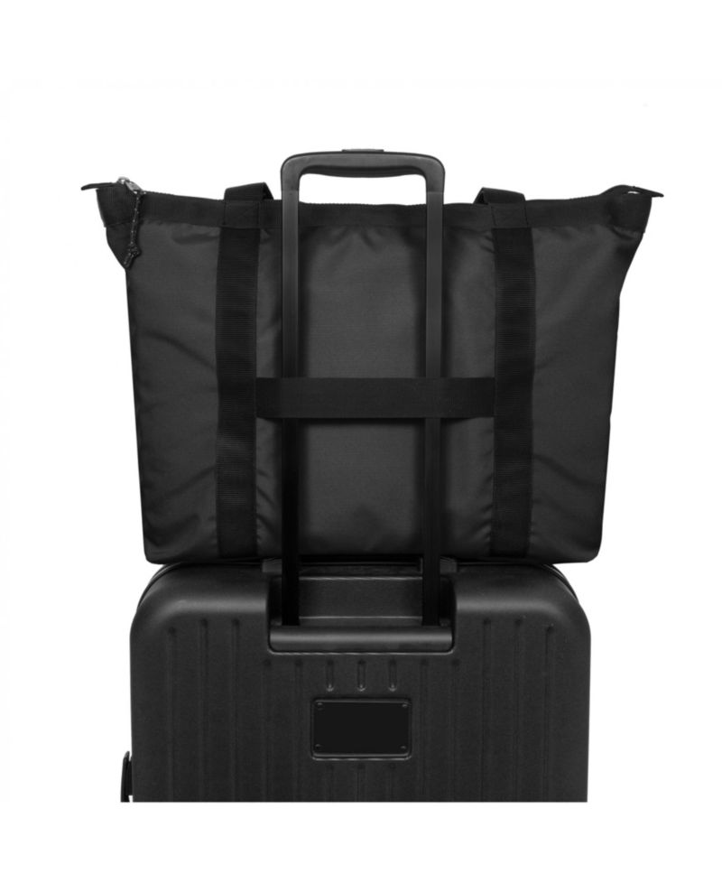 Travel Tote Black Shoulder Bags