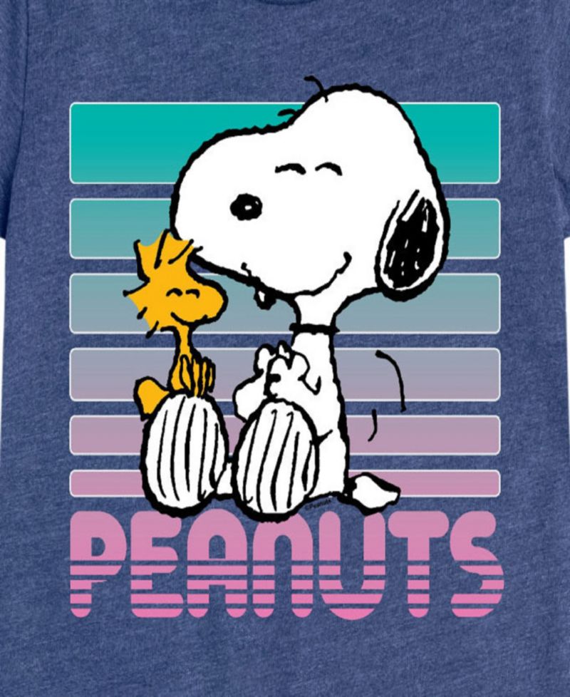 Big Girls Snoopy Graphic Short Sleeve Tee