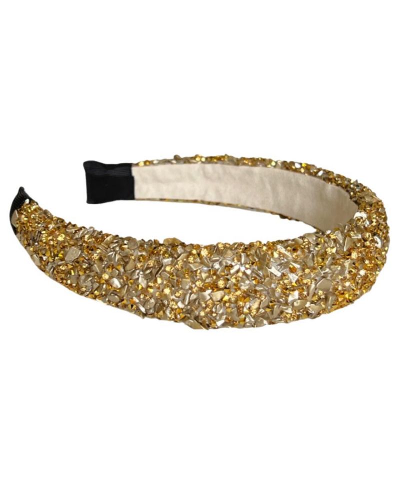 Women s All that Glitters Headband - Gold Hues