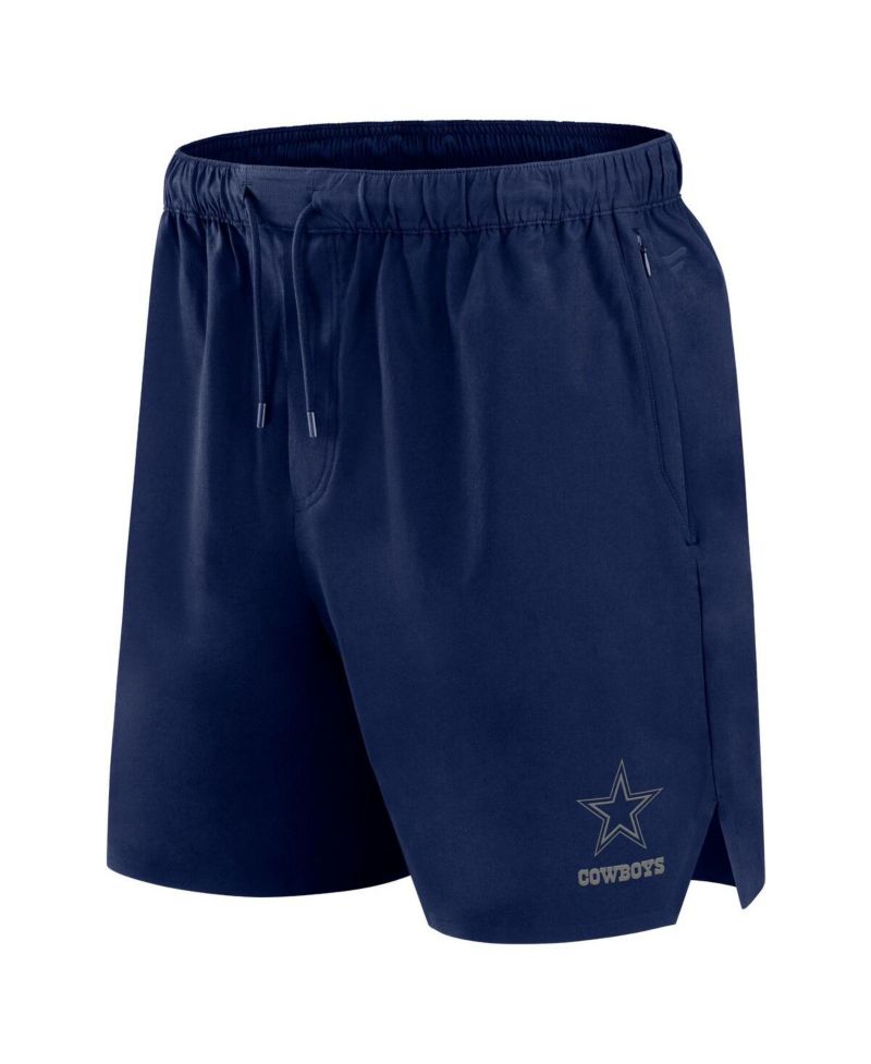 Men's Navy Dallas Cowboys Front Office Woven Shorts