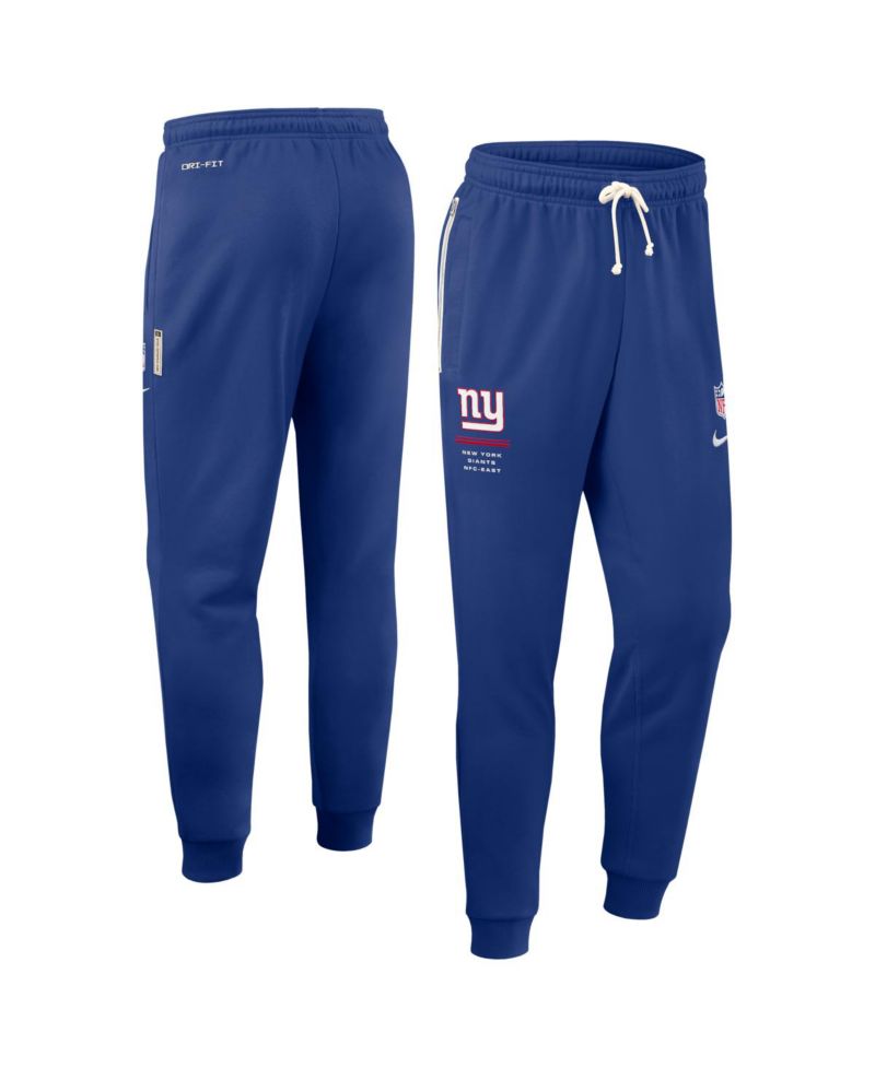 Men's Royal New York Giants Sideline Standard Issue Dri-FIT Taper Pants