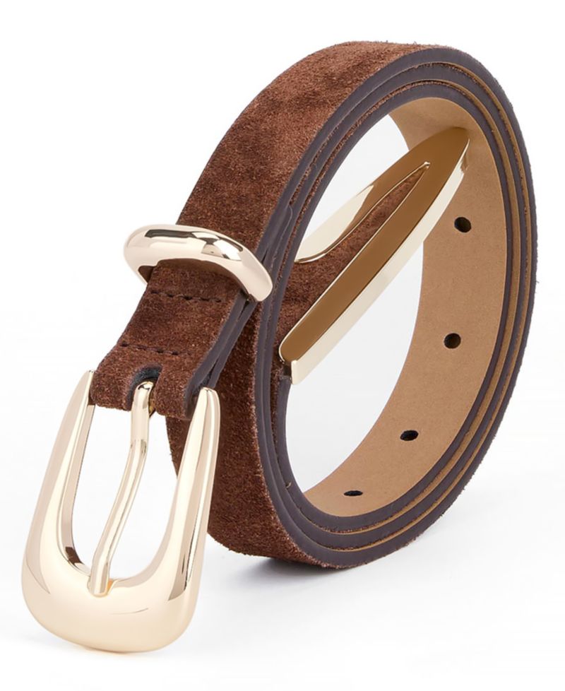 Modern Saddle Leather Belt