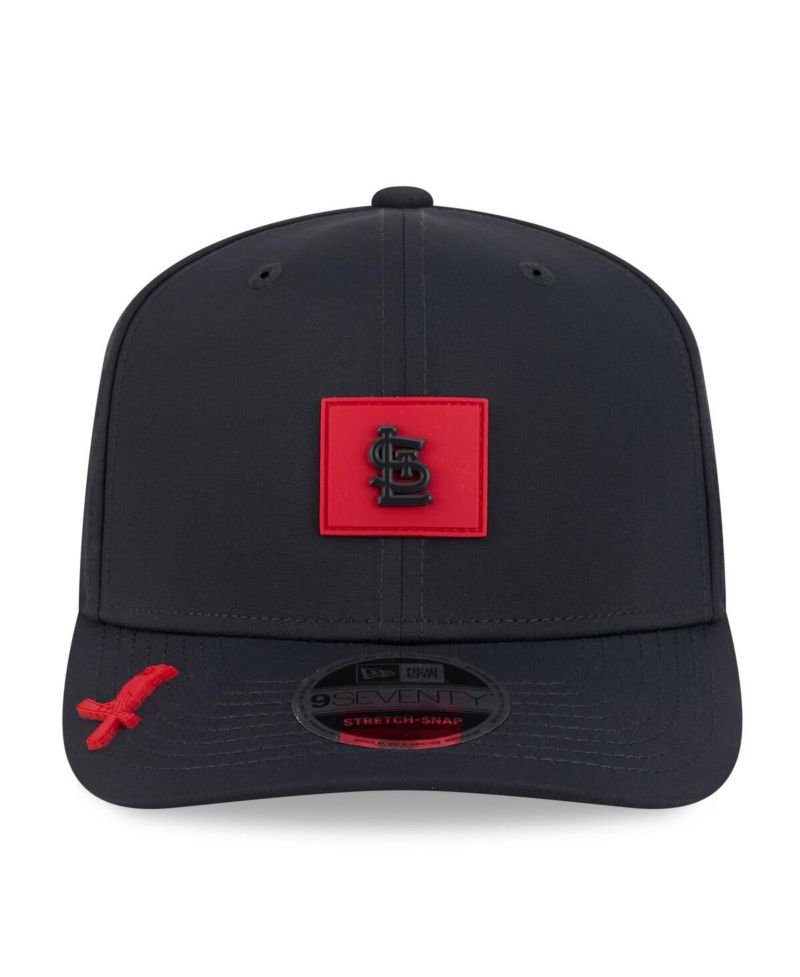 Men's Navy St. Louis Cardinals 2026 Clubhouse 9SEVENTY Adjustable Hat
