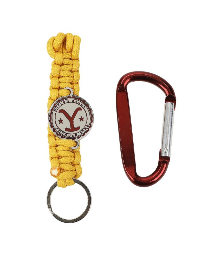 Logo Carabiner Clip Keychain