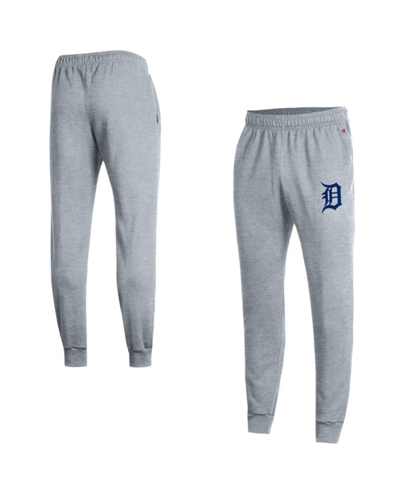 Men's Heather Gray Detroit Tigers Power Blend Joggers