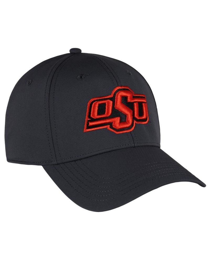 Men's Graphite Oklahoma State Cowboys Stratus AeroSphere Adjustable Hat