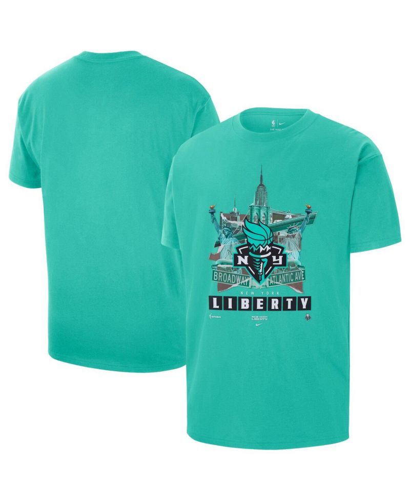 Men's Mint New York Liberty Original Content Max90 T-Shirt