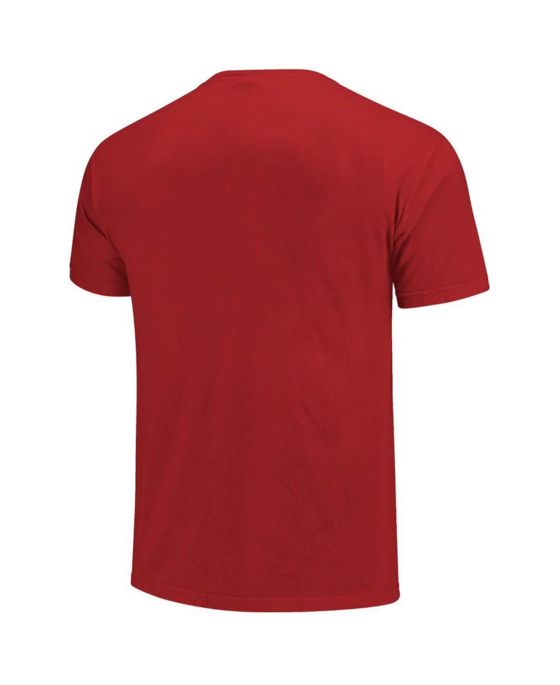 Women's Crimson Alabama Crimson Tide Comfort Colors Campus Drawing Mom T-Shirt