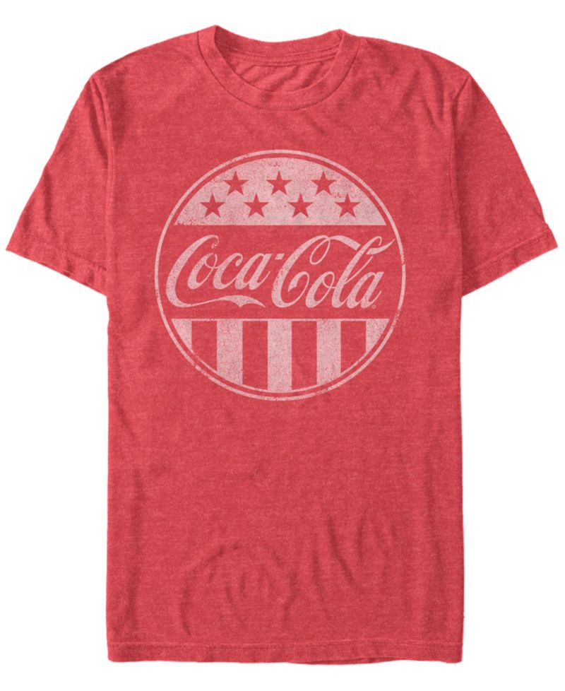 Men's Classic Stars and Stripes Logo Short Sleeve T- shirt
