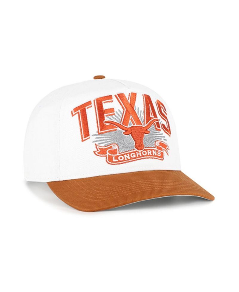 Men's White Texas Longhorns Prime Play Hitch Adjustable Hat