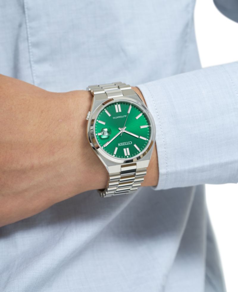 Men's Tsuyosa Automatic Stainless Steel Bracelet Watch 40mm